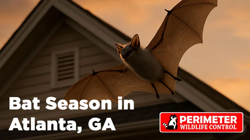 Bat Season in Atlanta, GA: Why Bats Are Looking for a Way Inside