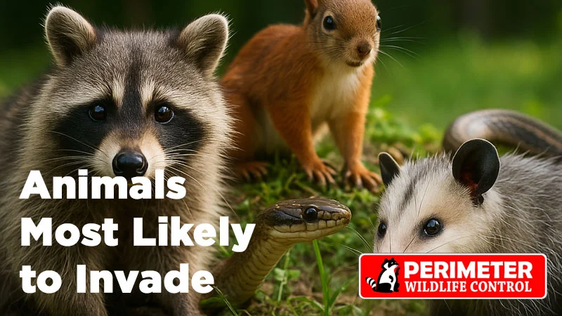 Summer Wildlife Threats: Animals Most Likely to Invade Atlanta Homes